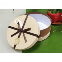 Hot sale round paper christmas gift chocolate box